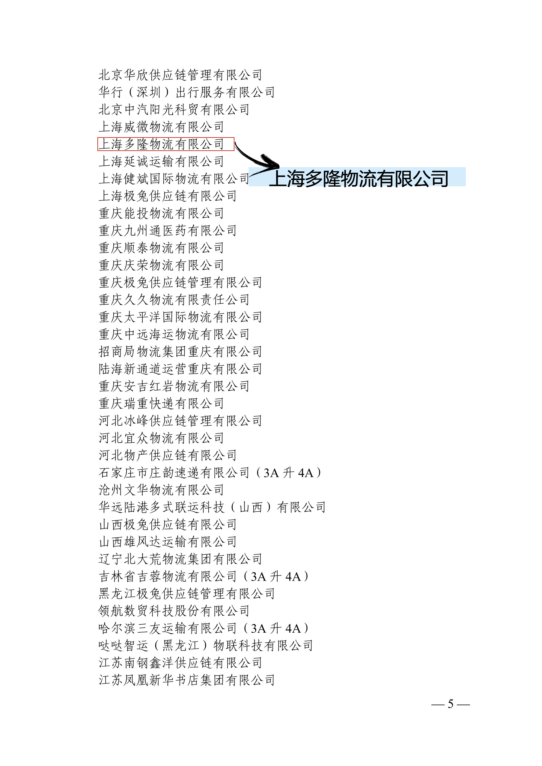 关于发布第三十六批A级物流企业名单的通告（物联评估字〔2023〕113号）_5.jpeg